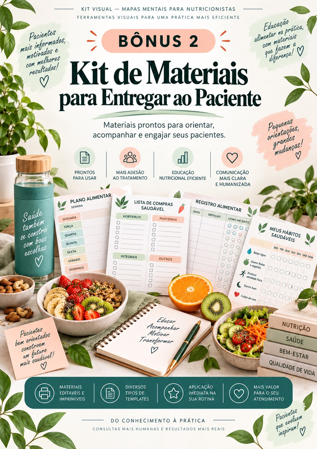 Capa — Bônus 2 — Kit de Materiais para Entregar ao Paciente
